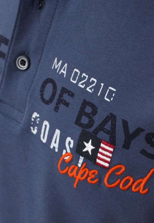 Immagine prodotto Casa Moda Polo Camicia a maniche corte con stampa e ricamo (XXL)