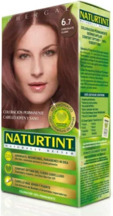 Image du produit Naturtint Colorant capillaire biosourcé sans ammoniaque 6.7 Blond chocolat foncé 170ml (6.7 Blonde chocolat foncé)