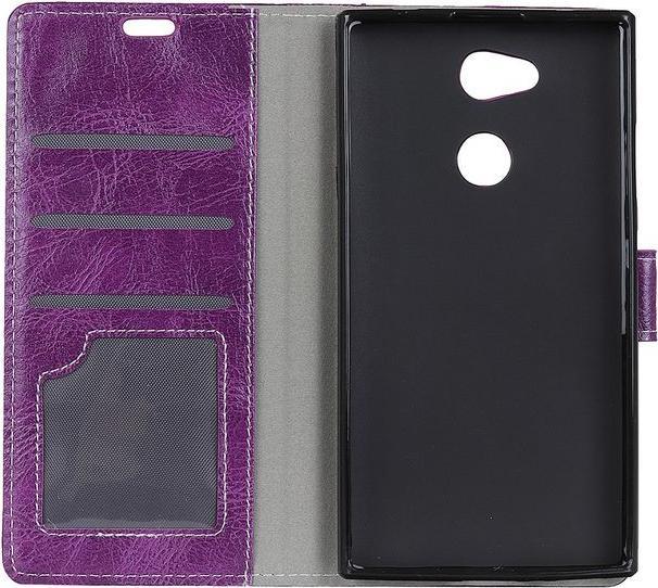 Actual product image MU Classic Crazy Horse III Leather Bookcover Series (Xperia XA2 Plus)