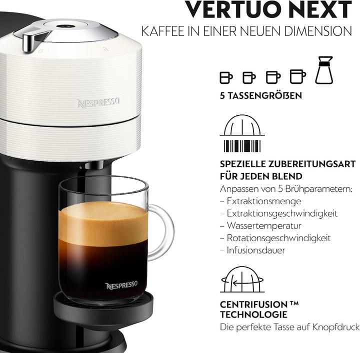 Immagine prodotto De'Longhi Vertuo Next + Aerochino 3 (NESPRESSO Vertuo)