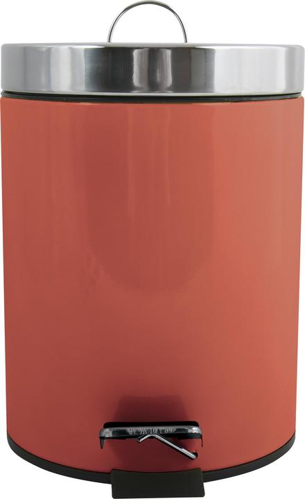 Produktbild MSV Kosmetikeimer Terrakotta Rot Treteimer 3 Liter mit herausnehmbarem Inneneimer (3 l)