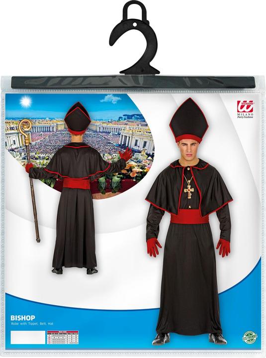 Image du produit Widmann BISCHOF (robe avec cape d'épaule, ceinture, chapeau d'évêque), S (S)