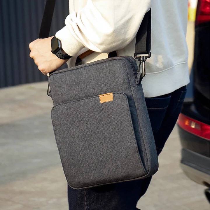 Produktbild Only-Bags.Store Tablet-Schulter-Hülle Tasche für IPad, Galaxy Tab, Laptop Tasche Handtasche Birefcase, 11 Zoll (11")