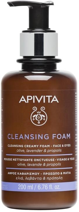 Actual product image Apivita Face&ampEye Foam Cleans 200ml (Cleansing Foam, 200 ml)