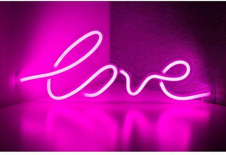 Actual product image OEM Lights for outdoor use Neon LED on USB - LOVE model