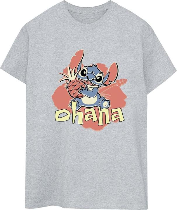 Produktbild Disney Lilo And Stitch Ohana Pineapple TShirt (XXL)