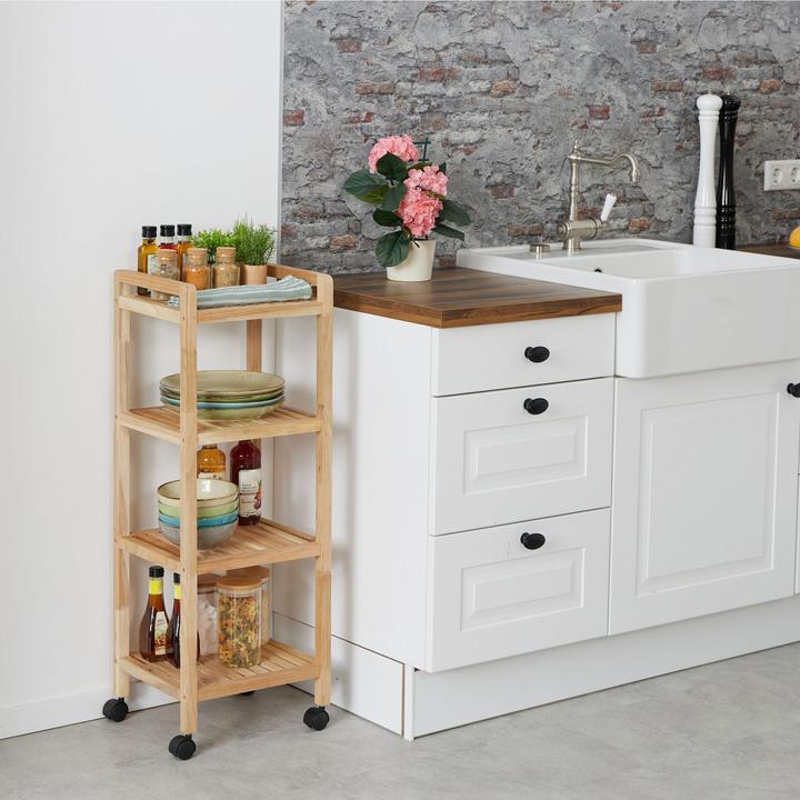 Actual product image Relaxdays Bathroom rack (35 x 31 x 97 cm)