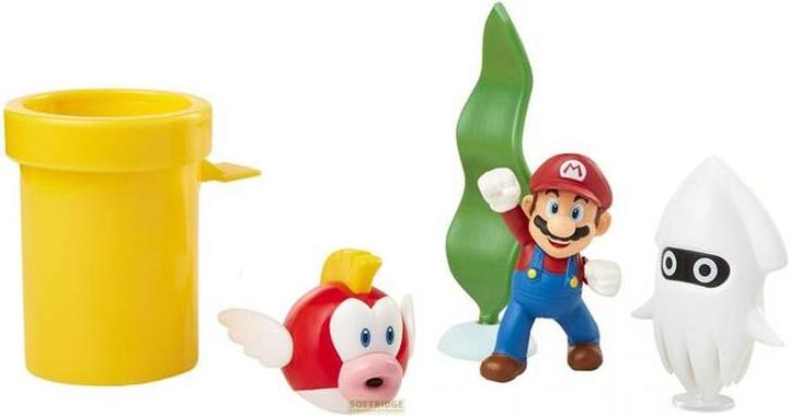 Actual product image Jakks Pacific World of Nintendo Super Mario Diorama Set Range (6)