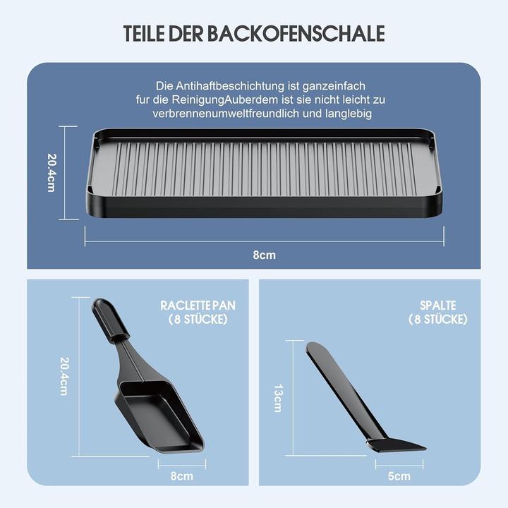 Actual product image Muchen Raclette grill