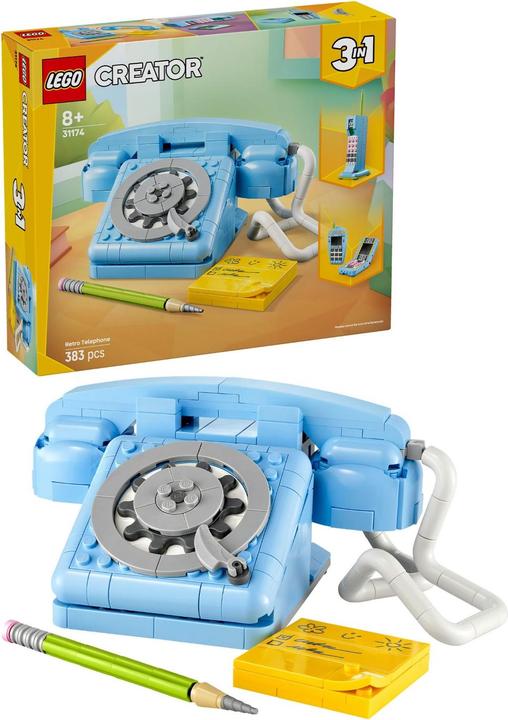 Actual product image LEGO Retro telephone (31174, LEGO Creator Expert)