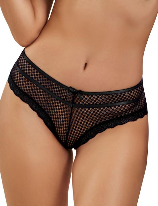 Christine Le Duc Racy thong- Black (XS)