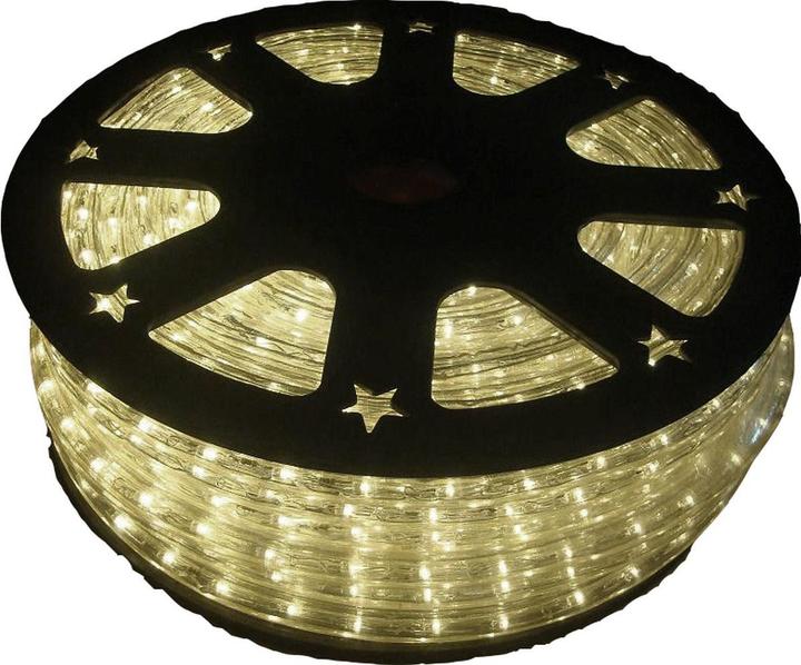 Elbro Fil lumineux LED 230V Ø13mm 45m blanc chaud, horizontale