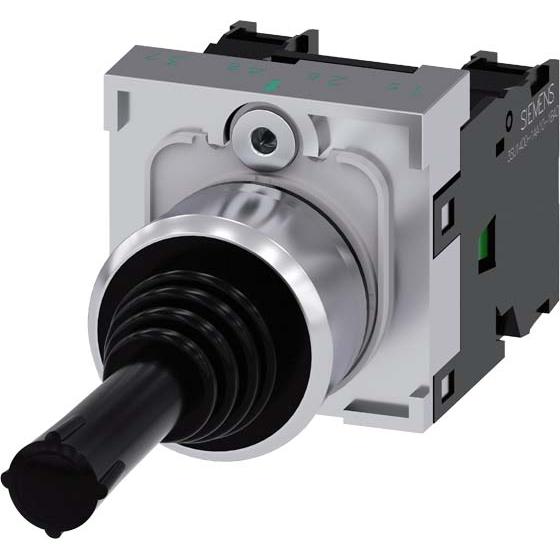 Siemens Coordinate switch, 22 mm, round, metal s (3SU1150-7AC88-1NA0)