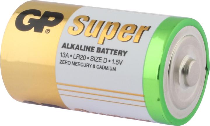 Produktbild GP Batteries Batterie D Mono Super, 4 Stück (4 Stk., D)