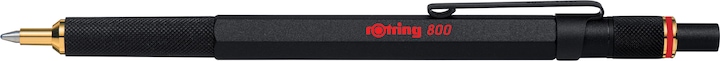 Rotring Kugelschreiber 800 M (Schwarz, Rot, 1 x)