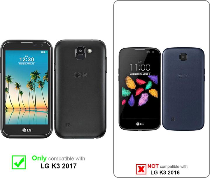 Productafbeelding Cadorabo Boek Onzichtbare Magneethoes (LG K3)