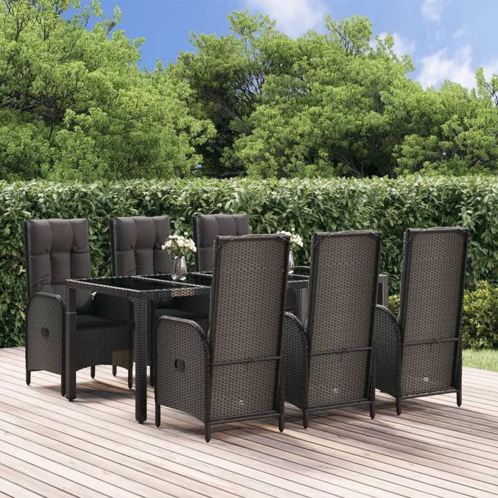 Produktbild vidaXL Garten Essgruppe (190 x 90 x 75 cm)