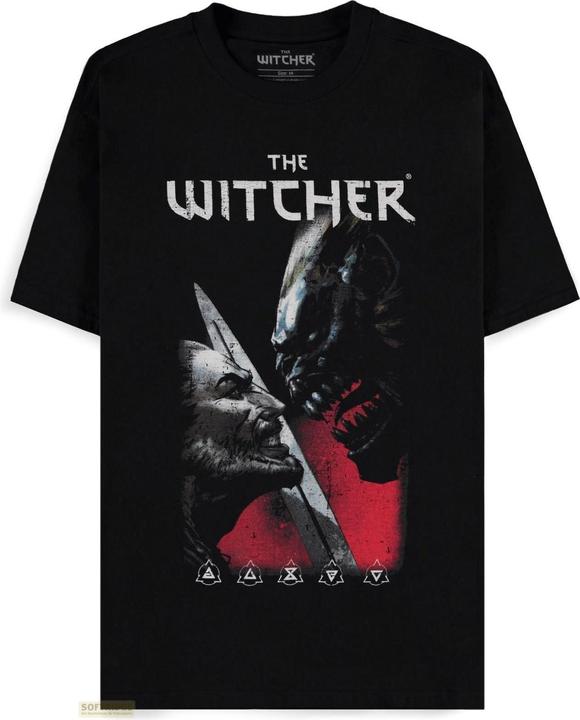 Difuzed The Witcher - The Curse of Crows Short sleeved Men's T-shirt - L (L)
