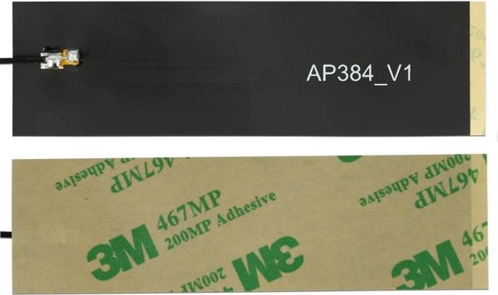 Actual product image Delock LoRa/MHF antenna, SMA connector, black (Lora)