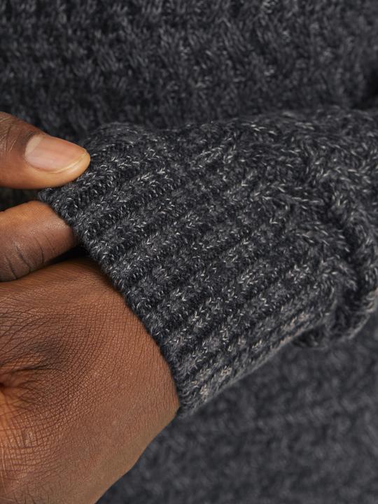 Produktbild Jack & Jones Einfarbig Strickpullover mit Rundhals Strickpullover mit Rundhals (S)