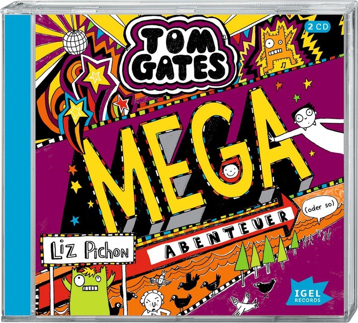 Produktbild Tom Gates - Mega-Abenteuer (oder so) (Frank Bahrenberg, Liz Pichon, Verena Kilchling, Ralf Kiwit, Deutsch)