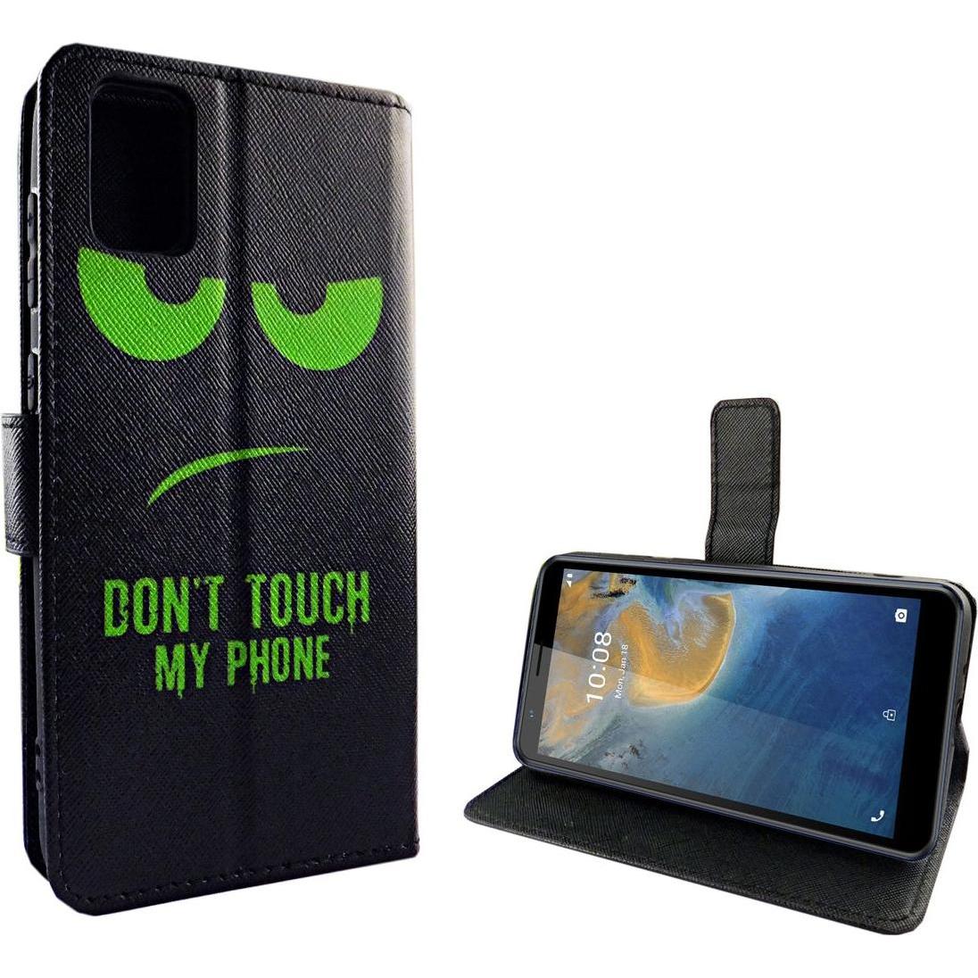 König Design Handyhülle für ZTE Blade A31 Case Cover Schutztasche Schutzhülle Bookstyle Neu (ZTE Blade A31), Smartphone ...