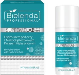 Image du produit Bielenda Professional Supremelab Hyalu Minerals Eye Hydro-Cream With Hyaluronic Acid Hydro-Eye Cream (Crème pour les yeux, 15 ml, Journée)