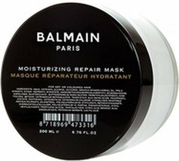 Actual product image Balmain Moisturizing Repair Mask (dry or coloured hair) - Moisturizing Renewal Mask - 200ml (200 ml)