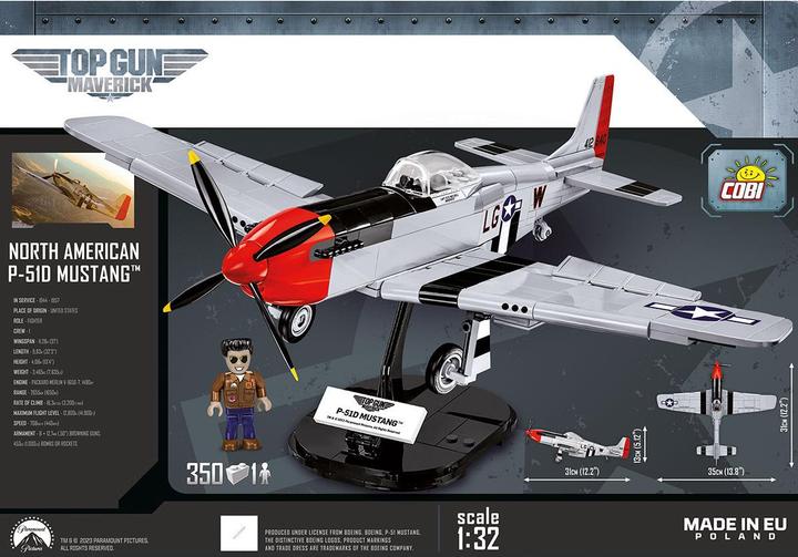 Image du produit Cobi P-51D Mustang