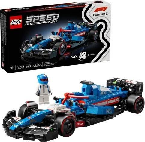 Actual product image LEGO (R) SPEED CHAMPIONS 77246 (4 Stück) F1 Visa... (77246, LEGO Speed Champions)