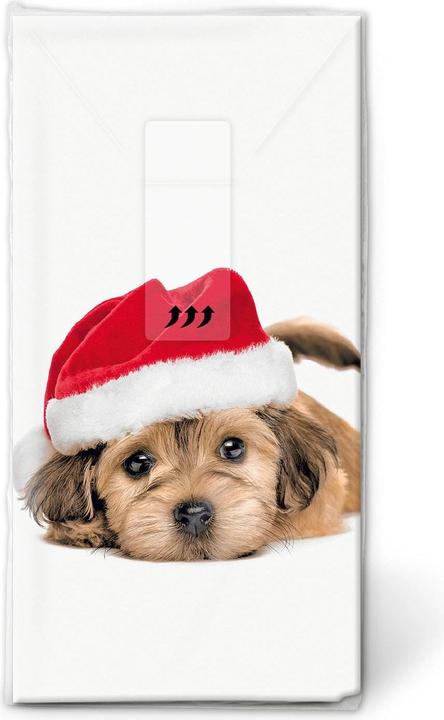 Actual product image Paper + Design Papertaschentücher "Sweet Santa Dog"