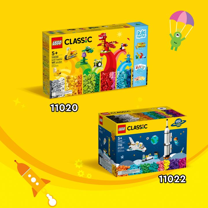 Image du produit LEGO Construire ensemble (11020, LEGO Classic)
