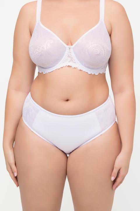 Produktbild Ulla Popken Bodyforming-Miederhose, Jacquard-Spitze, Midiform (54)
