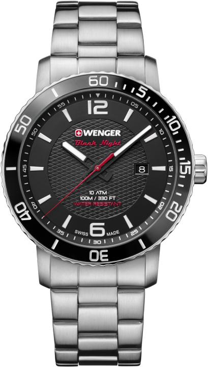 Image du produit Wenger Roadster Black Night (Montre analogique, Chronographe, Swiss Made, 45 mm)
