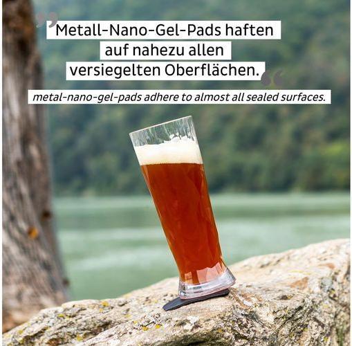 Immagine prodotto Silwy Bicchieri di plastica magnetici Birra (0.50 l, 6 x)