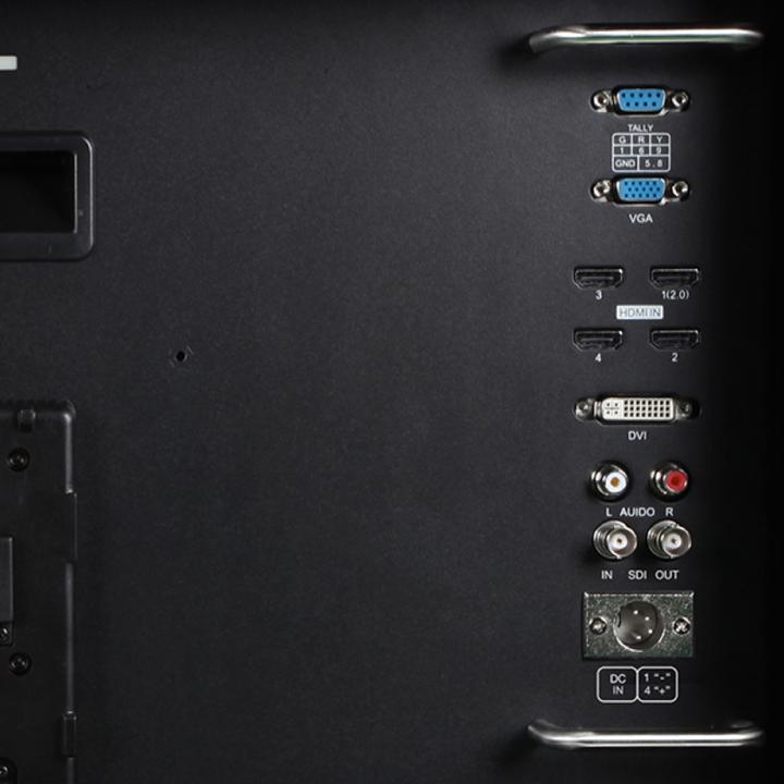 Actual product image Feelworld Seetec 23,8" P238 9HSD CO Broadcast Monitor with Flightcase