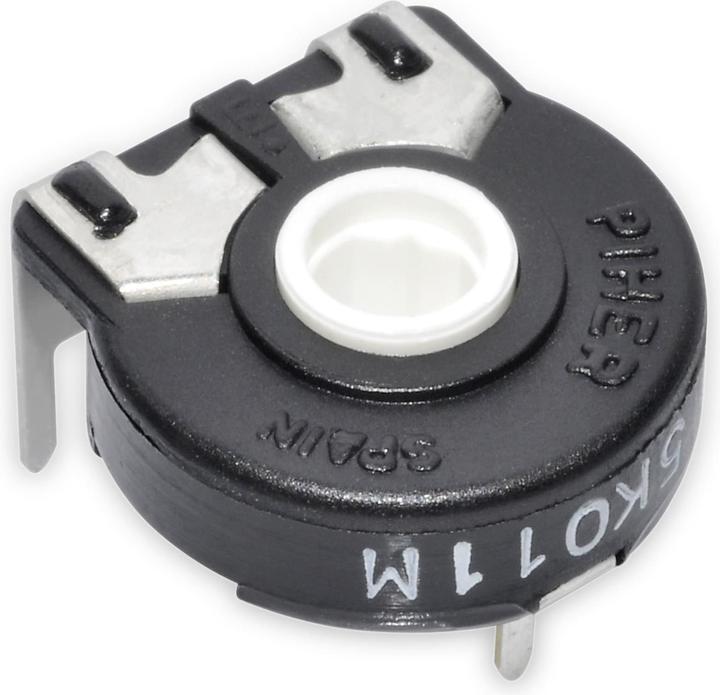 Piher Potentiometer PT-15NV05, 25 kΩ, horizontal