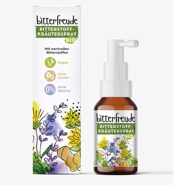 Immagine prodotto Bitterfreude spray végétal amer vegan/sans alcool liq (1 Pezzo/i, Getto vaporizzato, 0.02 g)