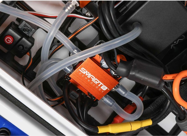 Actual product image ProBoat Sonicwake V2 36" Self-Righting Race Boat Brushless Deep-V RTR White/Blue