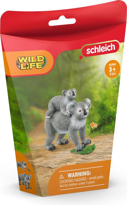 Actual product image Schleich Koala mother with baby
