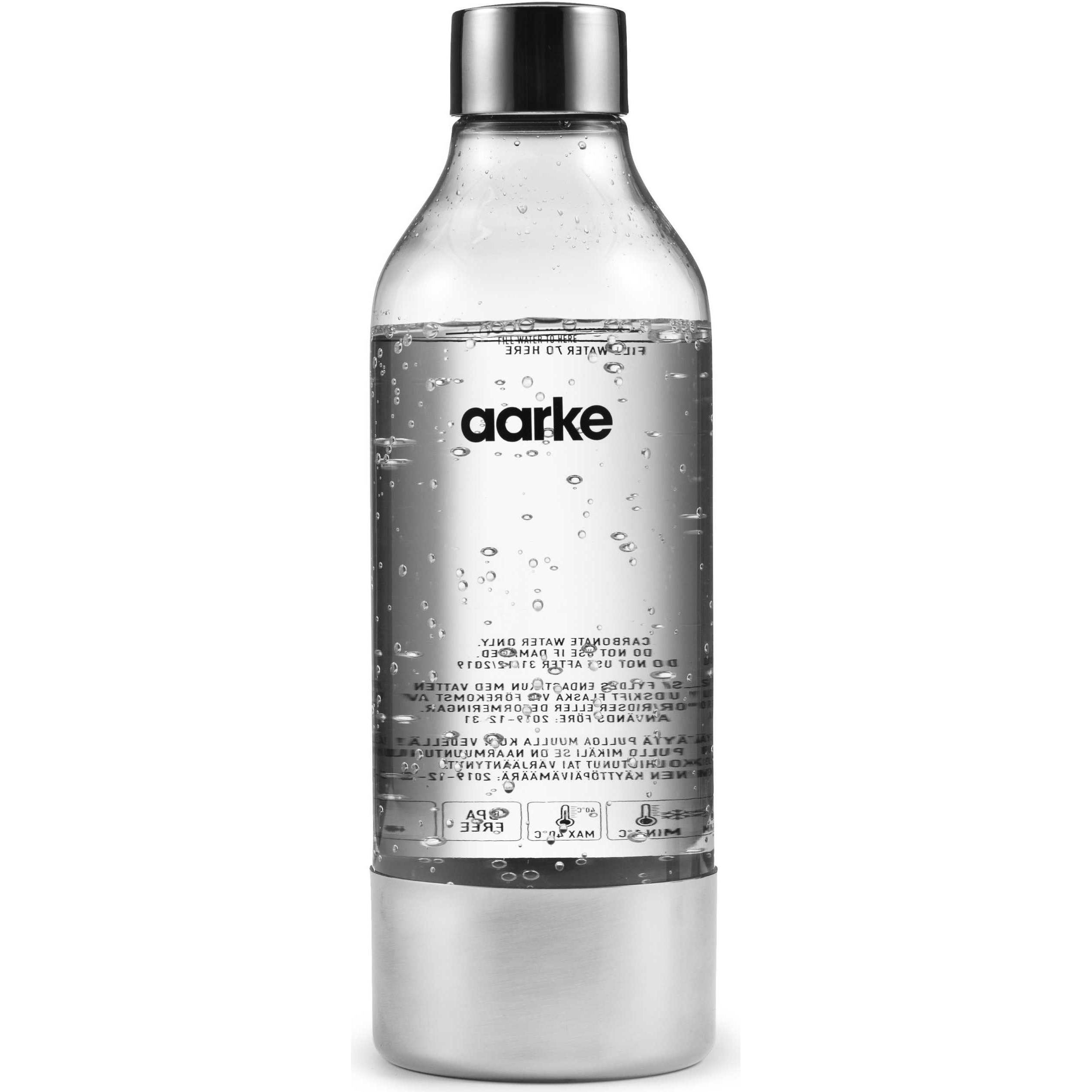 Thumbnail - Aarke PET Flasche, Wassersprudler Zubehör, Silber