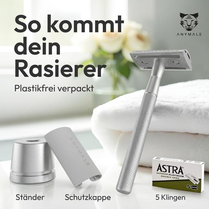Immagine prodotto Anymale Rasierhobel Set mit Ständer