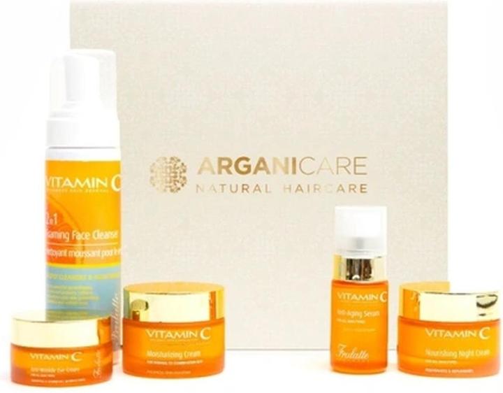 Image du produit Arganicare Vitamin C Face Gift Set Christmas 2024 5 Treatments (Kit de soins du visage)