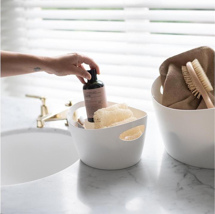 Produktbild Koziol Wäschekorb Bottichelli S 1.5 l, Weiss matt (1.50 l)