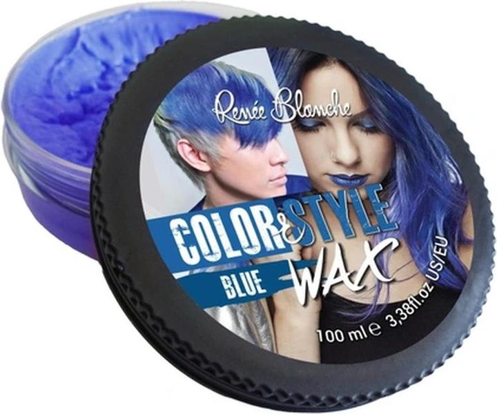 Renne Blanche Renee Blanche Color & Style Wax Blue 100ml (Haargel, 100 ml)