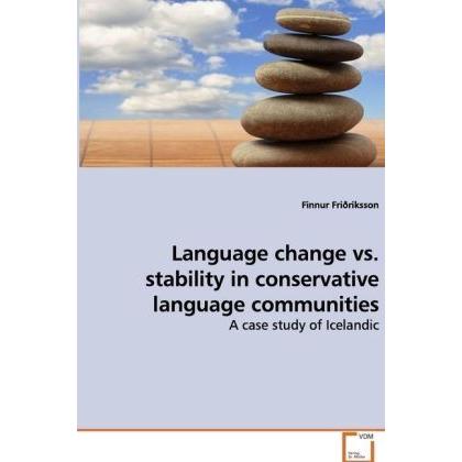 Language change vs. stability in conservative language communities, Fachbücher
