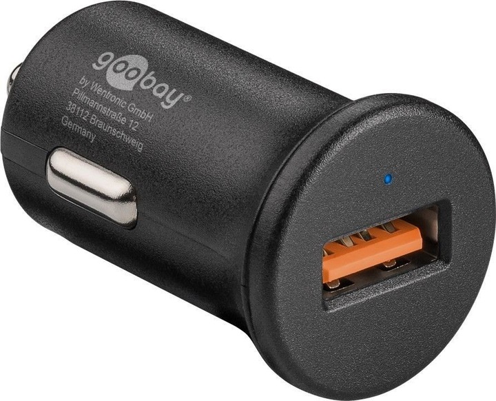 Actual product image Goobay USB Car Quick Charger