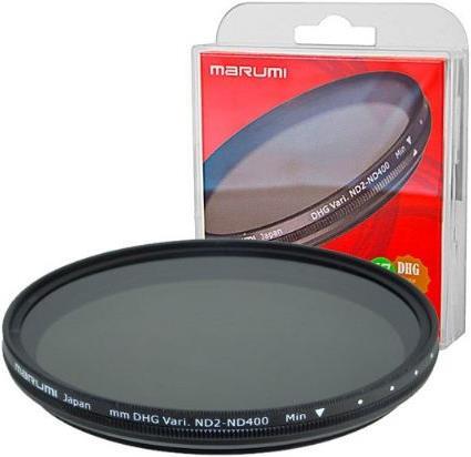 Produktbild Marumi ND2-ND400-Serie Variabel DHG (62 mm, ND- / Graufilter, 4 mm)
