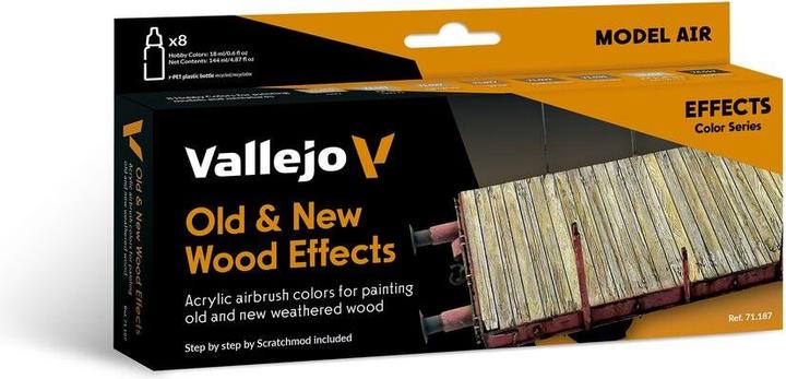 Produktbild Vallejo Old and New Wood Effects Model Air