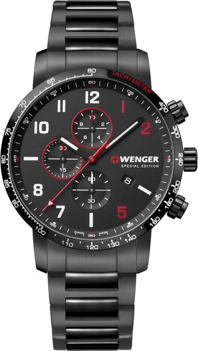 Produktbild Wenger Attitude Chrono (Analoguhr, Chronograph, Swiss Made, 44 mm)